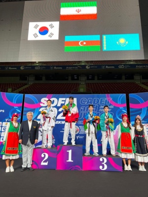 The city of Sofia (Bulgaria) hosted the World Taekwondo Championship among cadets